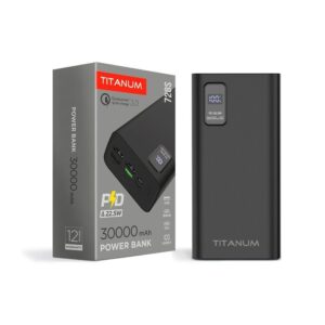 Повербанк TITANUM 728S 30000mAh 22.5W